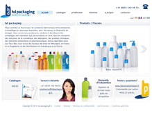 Tablet Screenshot of hdpackaging.fr